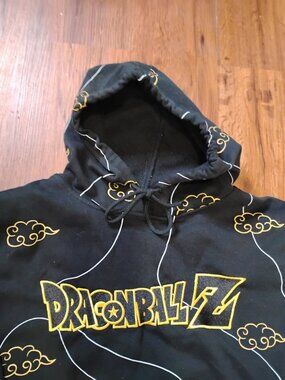Deadstock Box Lunch Dragonball Z Clouds AOP Hoodie Sweatshirt
